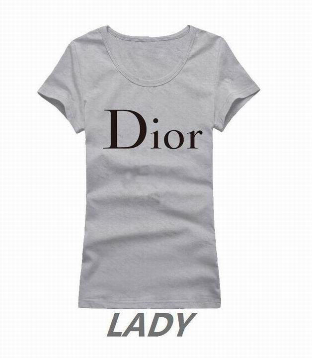 Dior short round collar T woman S-XL-034